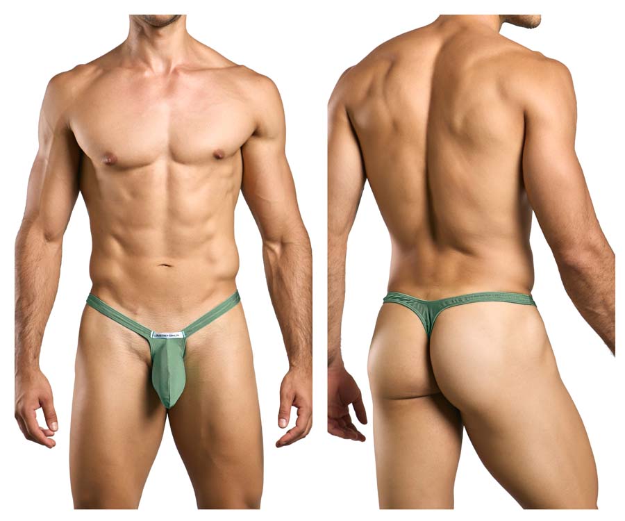 [JUSTIN+SIMON] Bulge Thongs New Green (XSJBU02)